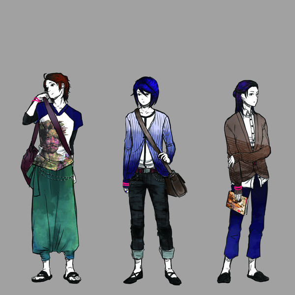私服妄想した