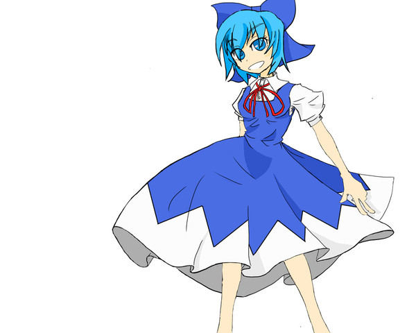 習作3号　チルノ