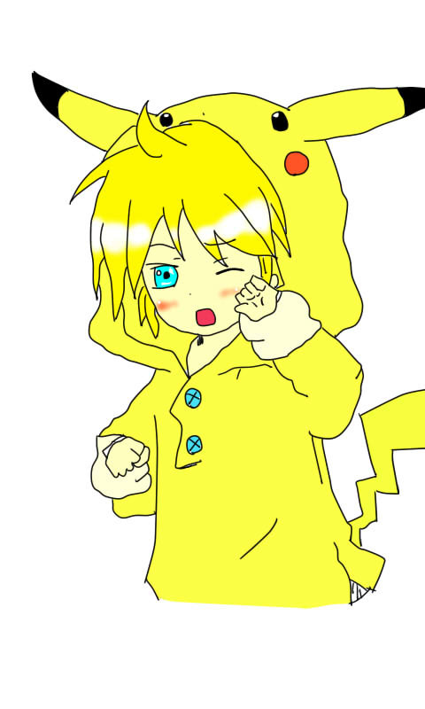初投稿　鏡音レン 模写