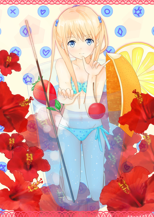 グラス少女