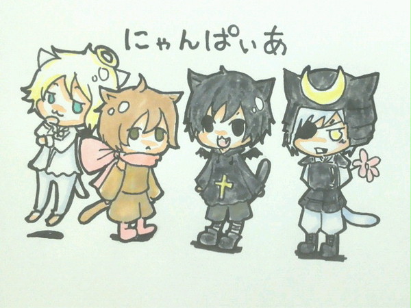 にゃんぱいあ擬人化