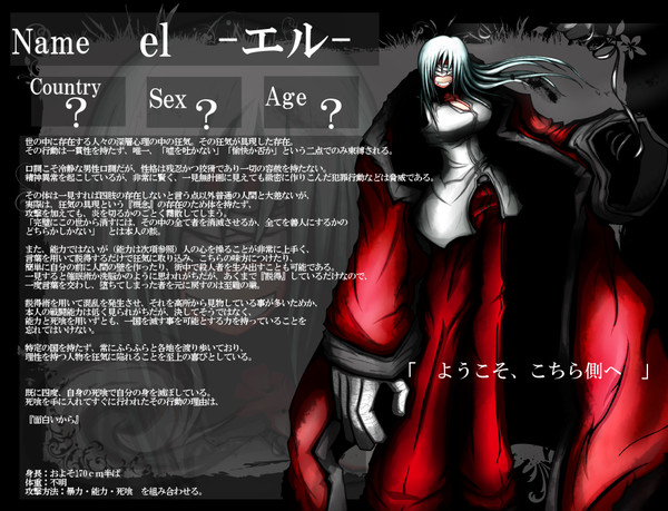 【ぴくちー】 el -エル- 【キャラシ】