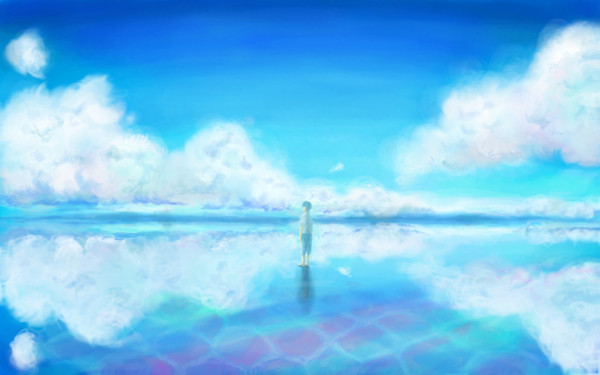 天空の鏡