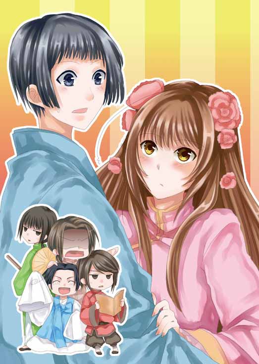 擬人化王国5新刊表紙(文字なし)