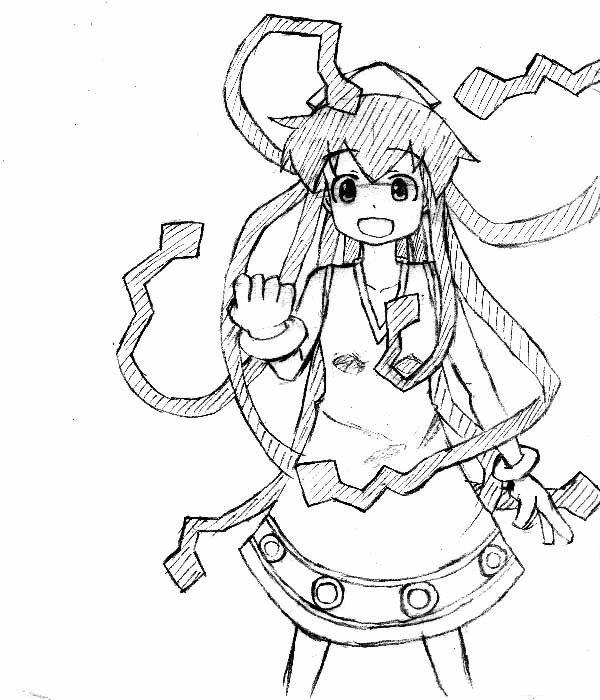 イカ娘練習
