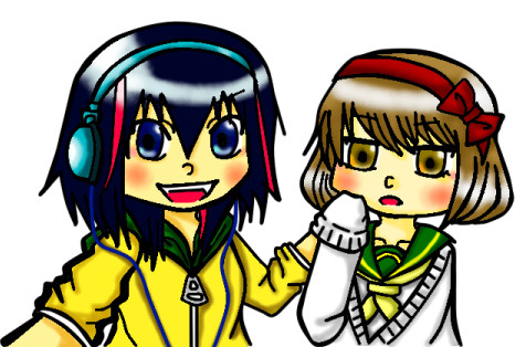 小柄な少女×２