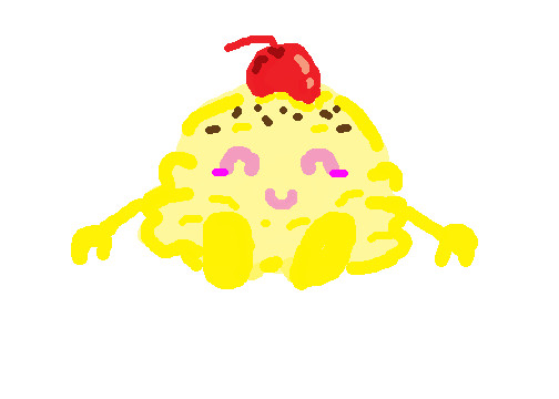 ice cream said thank you