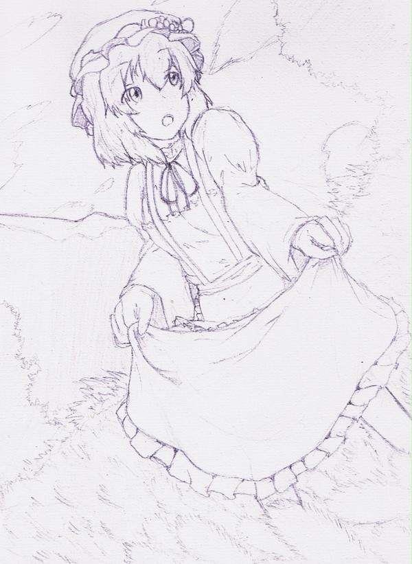 【線画】みのりこ