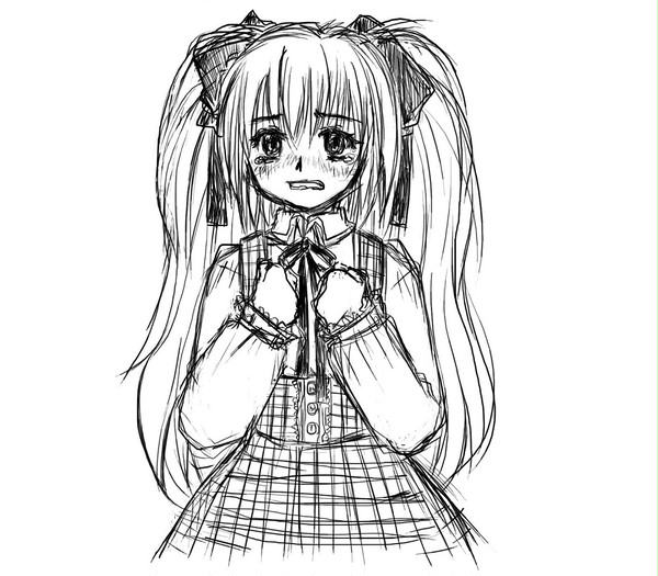 ぷち泣き少女