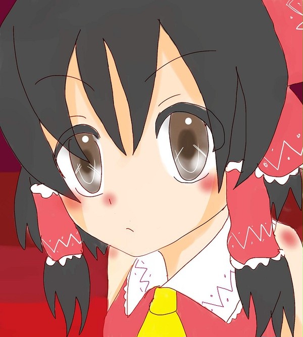 霊夢描いてみた～