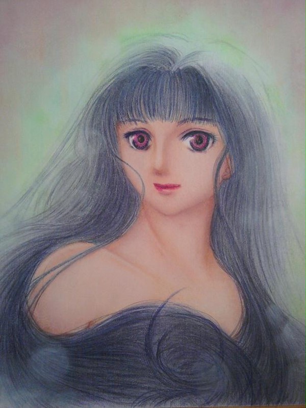 少女肖像～黒髪～