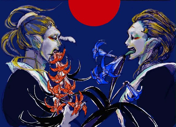 百合と明滅