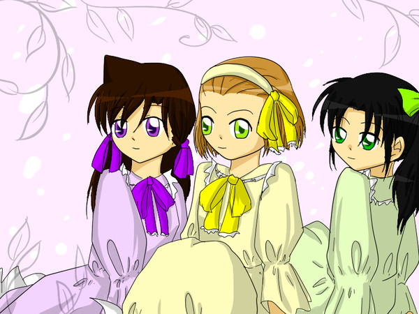 three girls