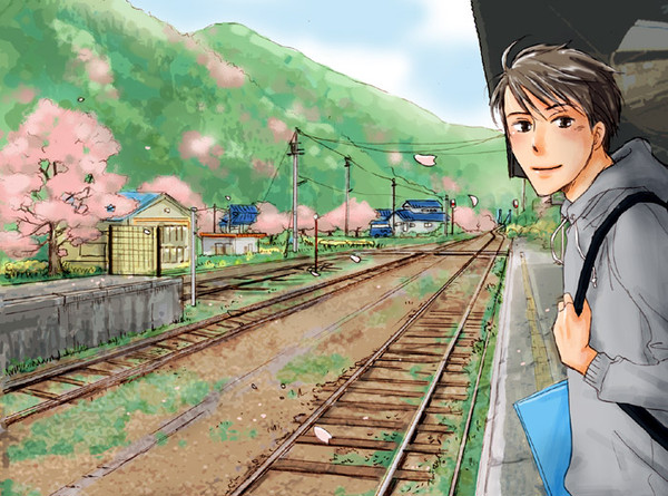 駅　電車待ち