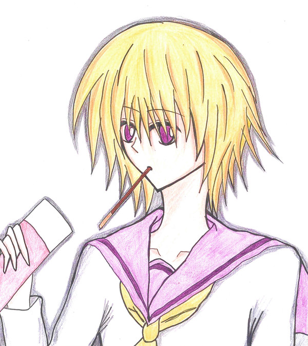 手繪 水手服