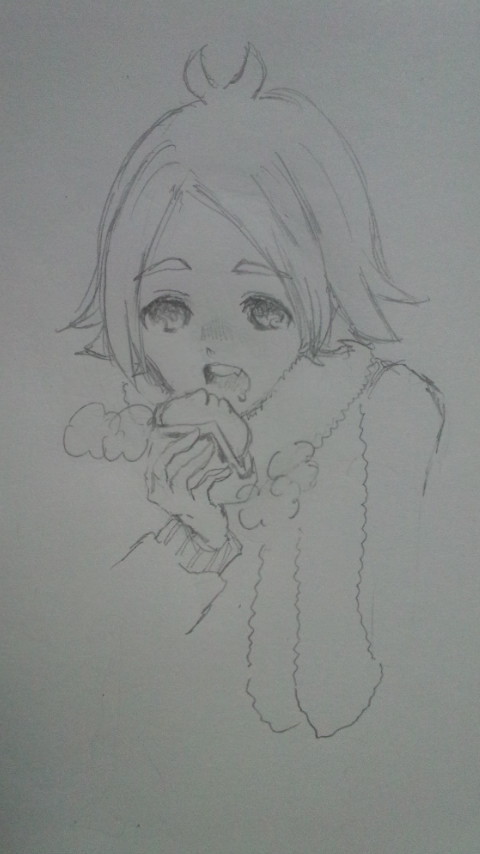 肉まんﾊﾌﾊﾌ