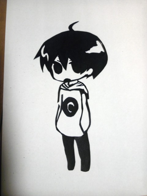 切り絵をさせていただきました