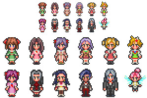 ロマサガ3風プリンセスメーカー