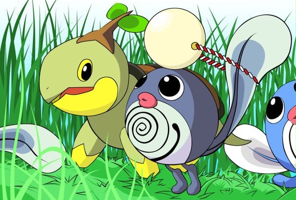 ニョロモとナエトル