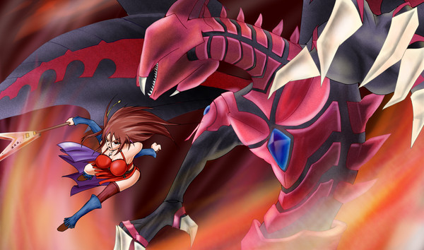 山中さわ子ｖｓスカーレッド・ノヴァ・ドラゴン