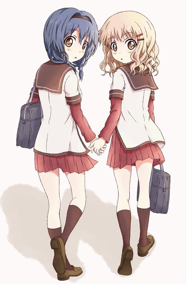 櫻子と向日葵です