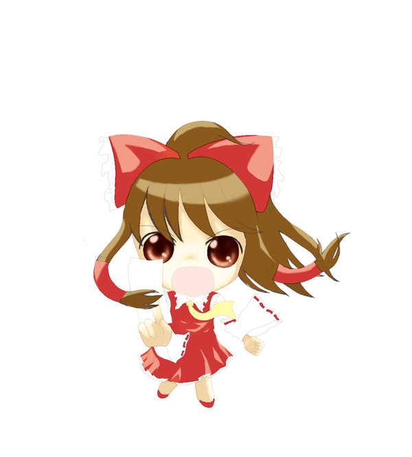 ちびれいむ（途中経過）