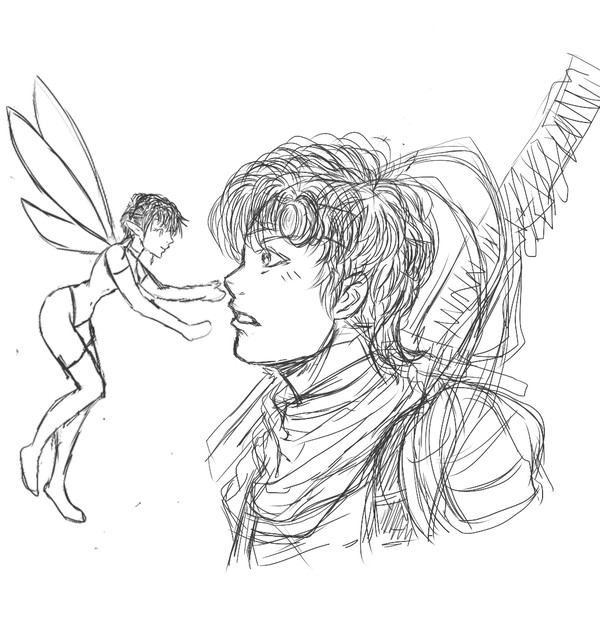 超落書き