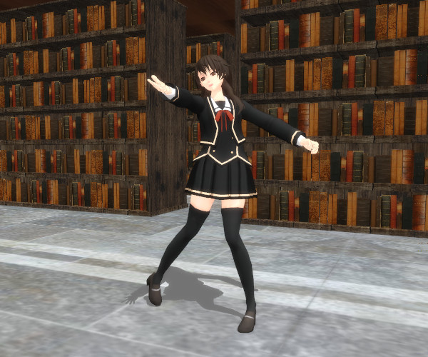 【MMD】英理ちゃんに好きって言って