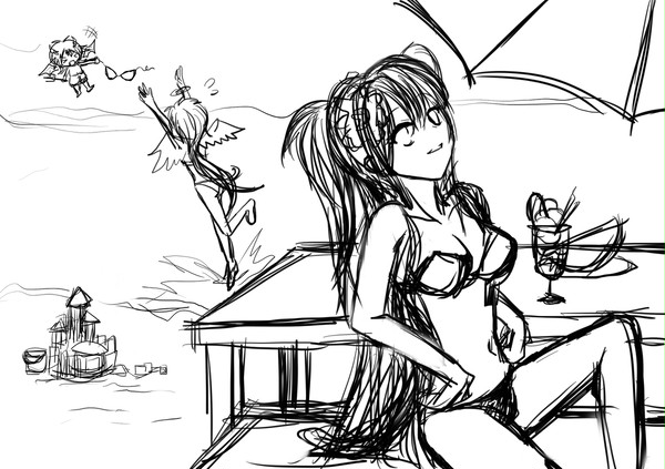 海边