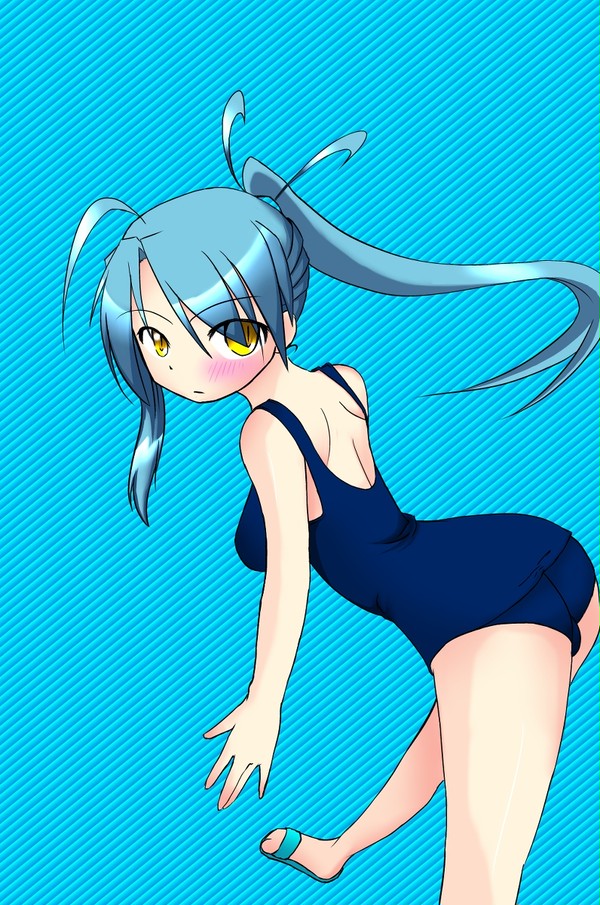 こんな時期にスク水っ娘