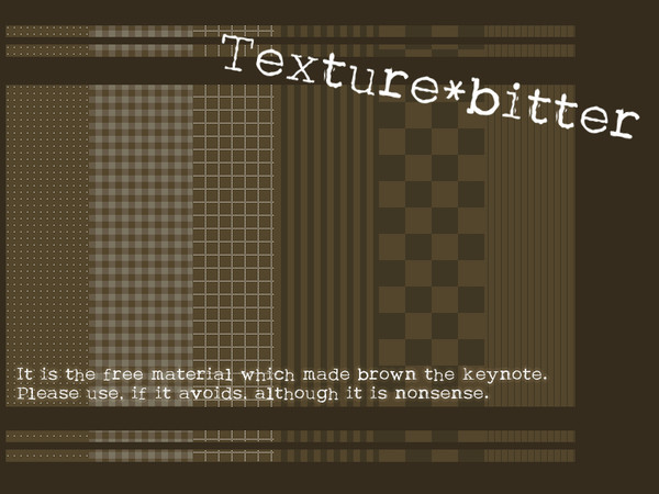 【素材】Texture*bitter