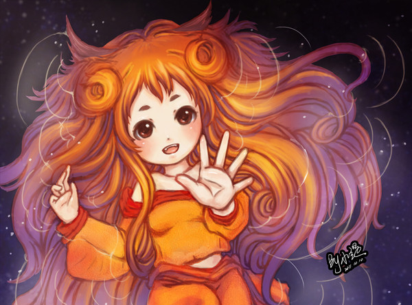 水中星空
