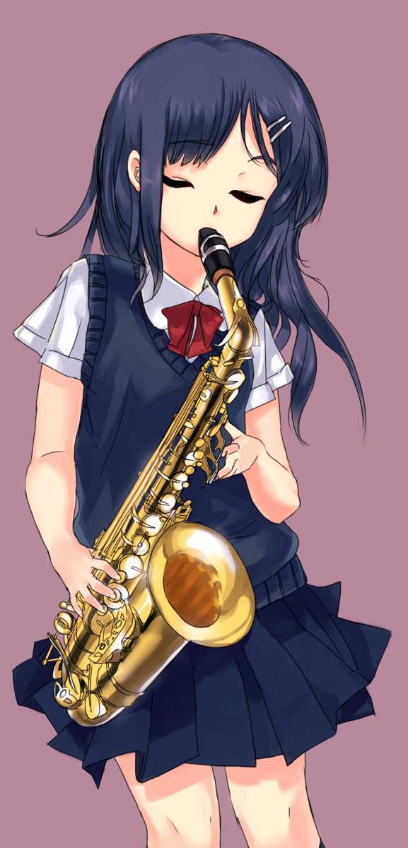 サックス少女