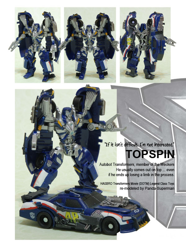 Transformers Topspin