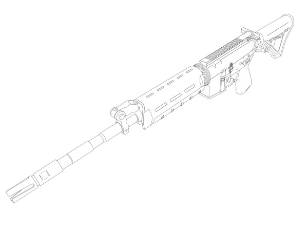 MAGPULっぽいM4