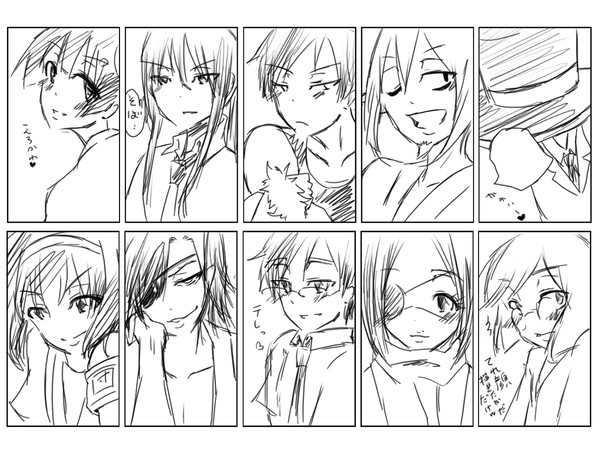 好きキャラをギュッとしてみた。
