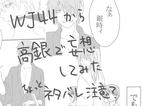金魂篇で高銀で妄想してみた