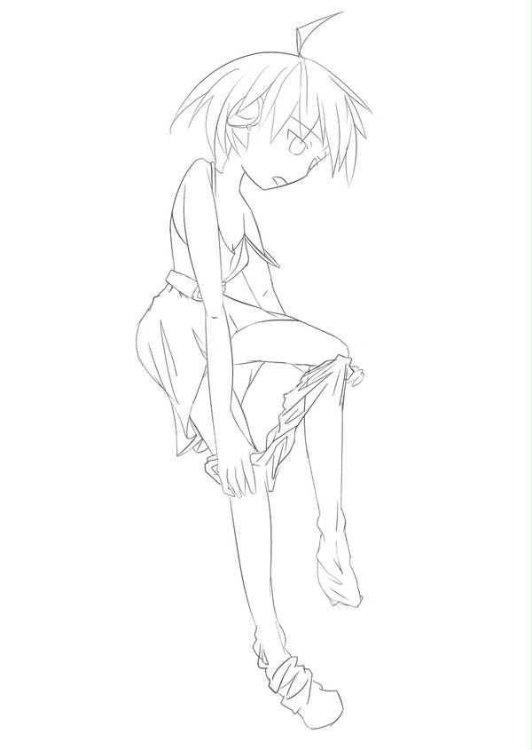 線ー少女