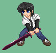 ドット絵・一浄 晃 (リテイク)