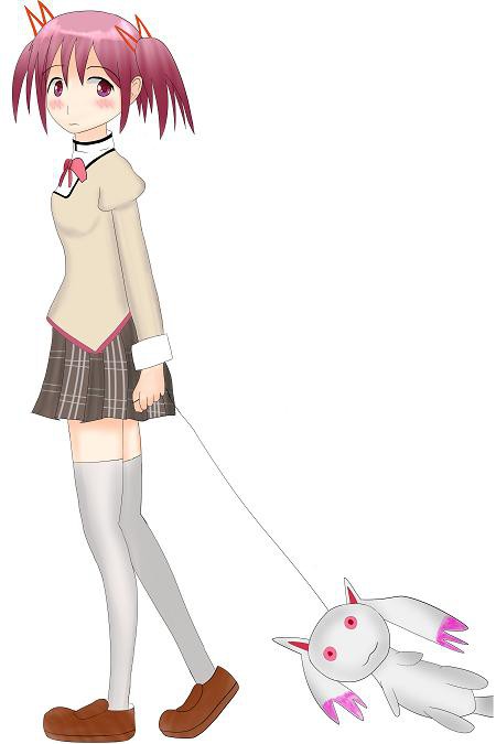 キュゥべえとお散歩
