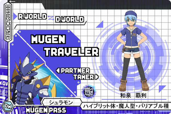 【無限旅行】和泉 覇利【キャラシート】