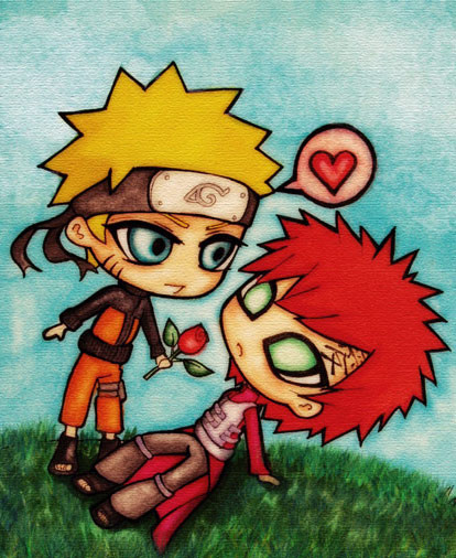 Naruto x Gaara <3