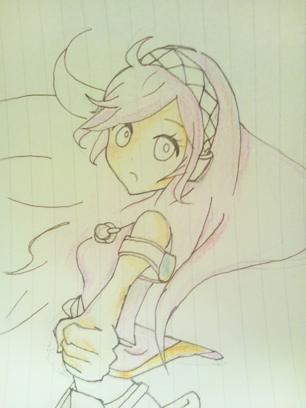 見て描いた^^*