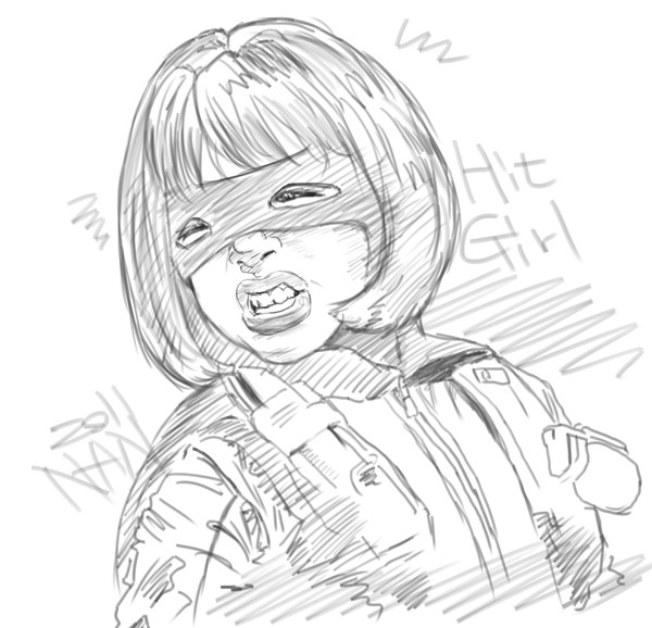 映画「KickAss!」からヒットガール