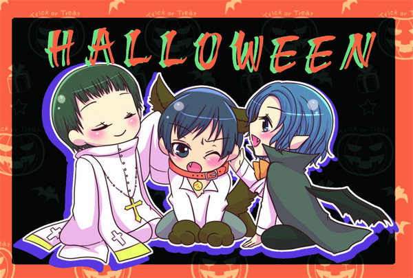 ちび三強ハロウィン