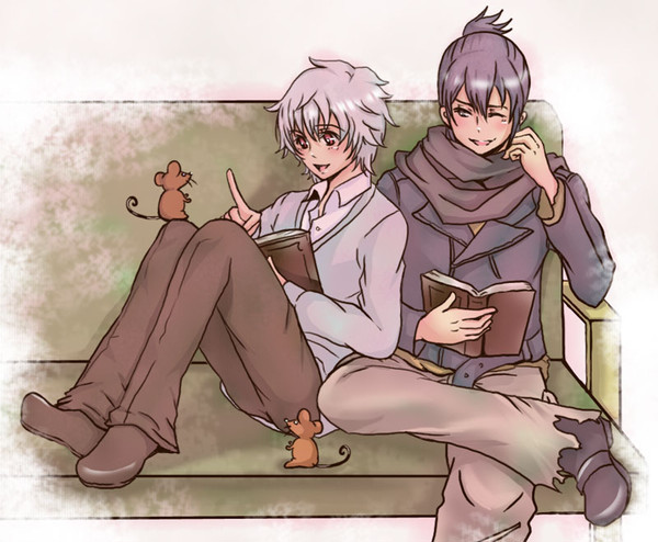 読書中