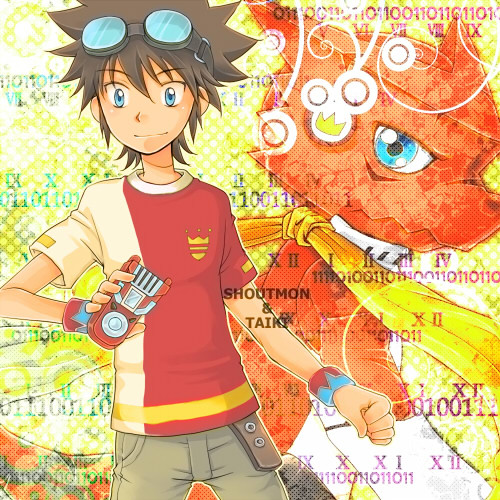 シャウトモン＆タイキ