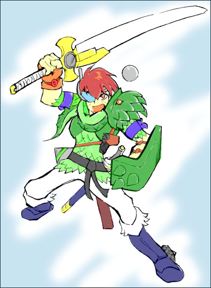 竜鱗の戦士