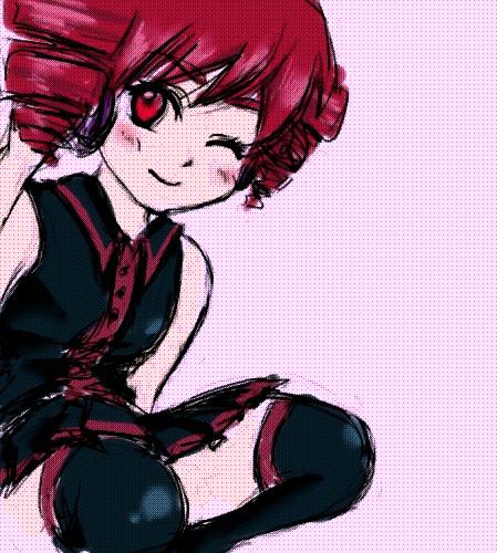テトちゃん落書き