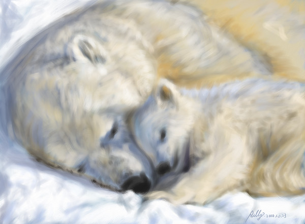 polar bear 臨摹